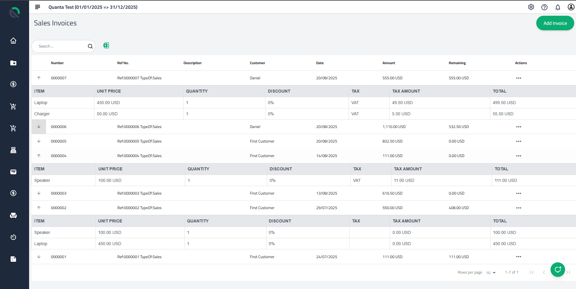 Smart invoicing